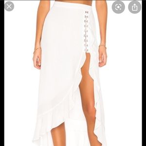**ISO** For Love And Lemons Louise Midi Skirt